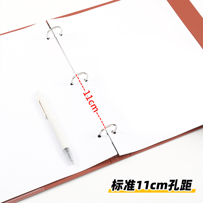 A4 Three Hole Ring Binder Heav - Binder Clip Assorted 评论和价格