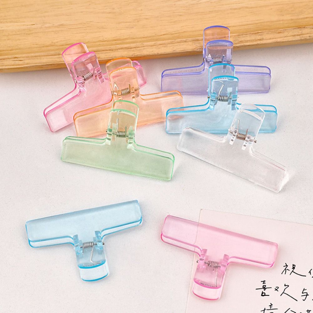 Ins Transparent Binder Clips K - Binder Clip Assorted 评论和价格
