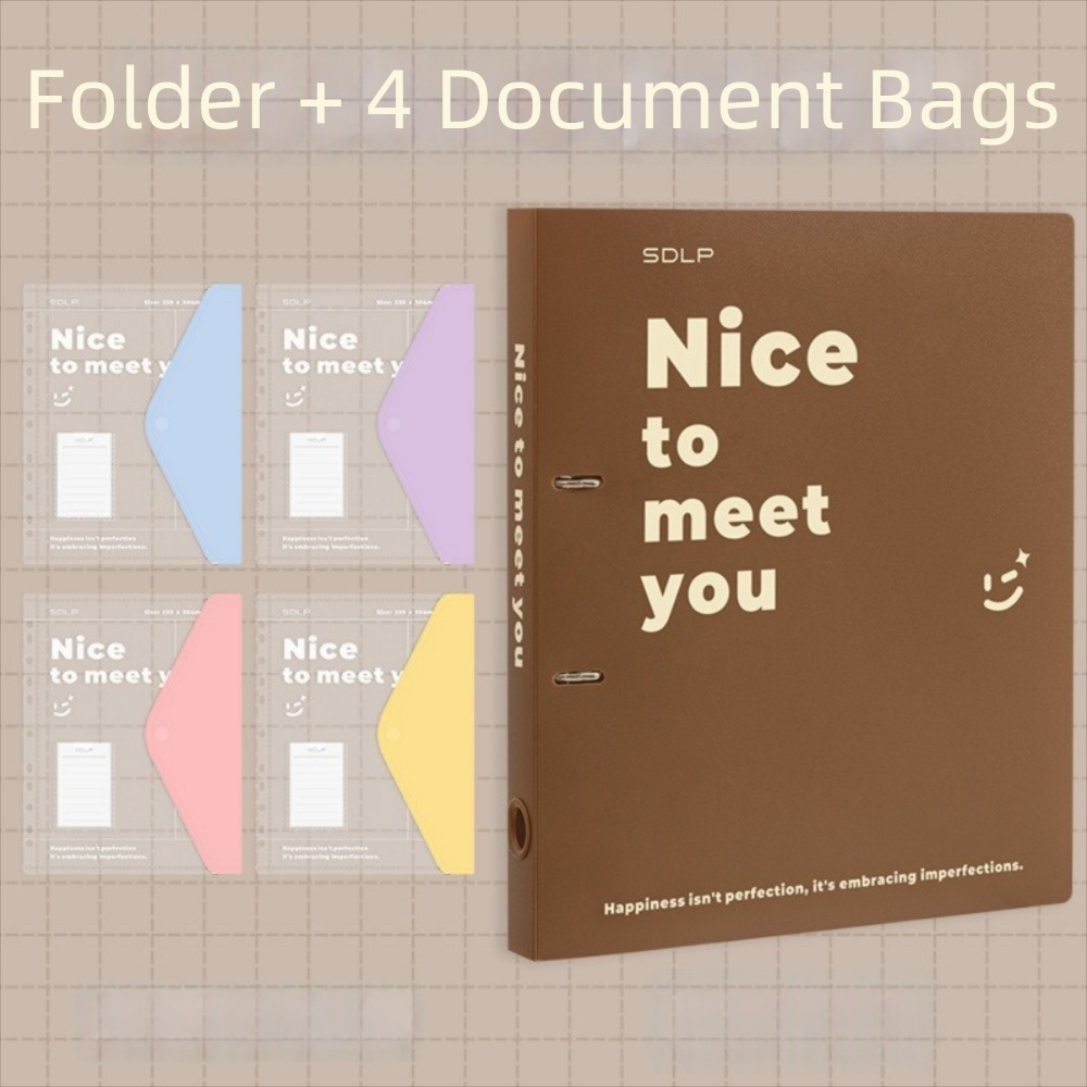 Practical PP Loose Leaf File B - Binder Clip Assorted 评论和价格