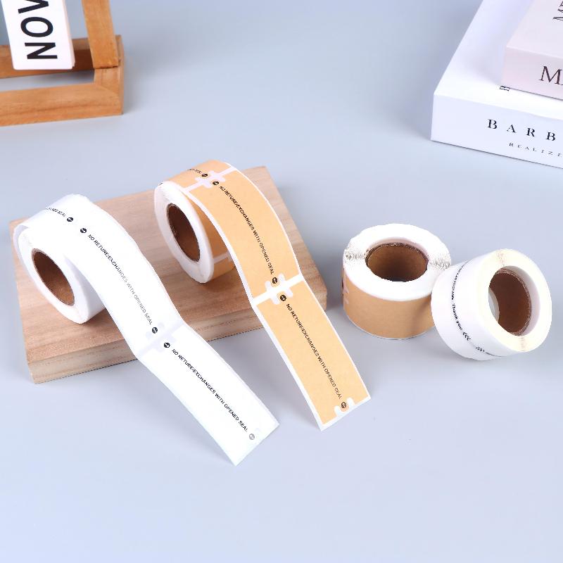~100/150Pcs Tamper-Proof Seali - Sticker Label Roll 评论和价格